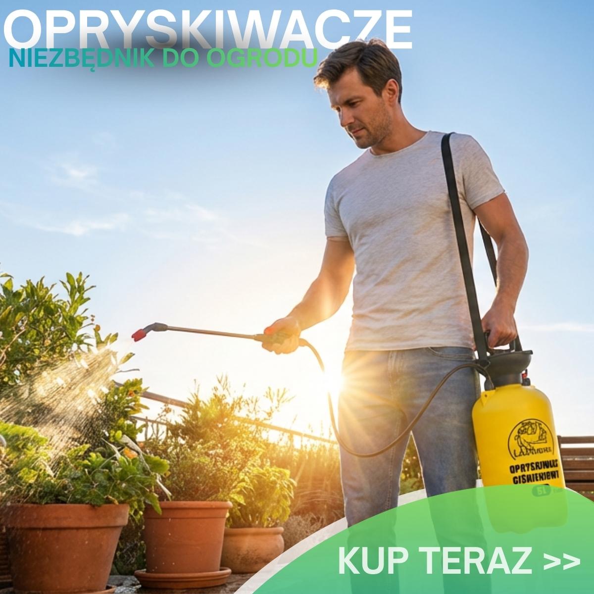 Opryskiwacze ciśnieniowe - MOCNE ŻE AŻ STRACH