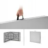Stół cateringowy składany 180 cm biały – ogrodowy bankietowy, rozkładany, walizka | LazyHome