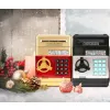 SKARBONKA SEJF BANK Bankomat na Monety Banknoty Pieniądze + PIN KOD DOSTĘPU