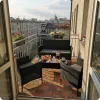 Meble ogrodowe zestaw 5 osobowy komplet na balkon: 2 Fotele + Sofa + Stolik