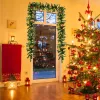 GIRLANDA CHOINKOWA ŚWIĄTECZNA SZTUCZNA 100 LED ŁAŃCUCH ZIELONA GĘSTA 270 CM