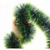 ŁAŃCUCH CHOINKOWY zielony 6m GIRLANDA ŚWIĄTECZNA NA CHOINKĘ XXL gruby 15cm