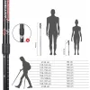 2 X KIJKI DO CHODZENIA NORDIC WALKING KIJE REGULOWANE SKŁADANE TREKKINGOWE
