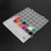 ZESTAW DO ROBIENIA BRANSOLETEK KORALIKI DO BIŻUTERII LITERKI DIY NA PREZENT