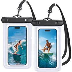 2x WODOODPORNY POKROWIEC NA TELEFON ETUI WODOSZCZELNE DO NURKOWANIA WAKACJE