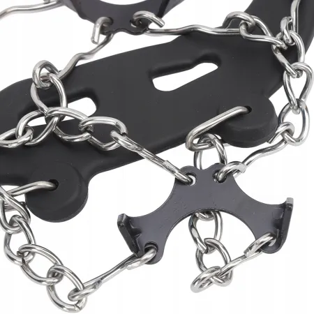 RACZKI KOLCE NA BUTY ANTYPOŚLIZGOWE ŁAŃCUCHY TURYSTYCZNE r. 38 - 46 + ETUI