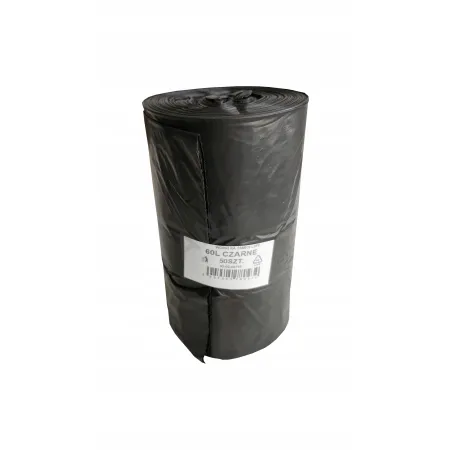 Worki na śmieci super mocne 60L x 50 sztuk